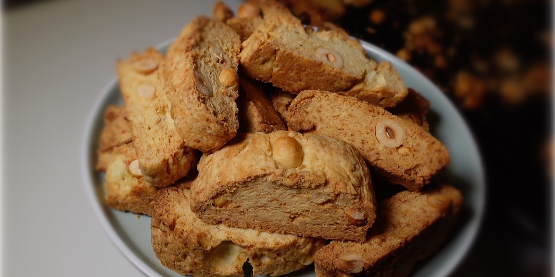 ПЕЧЕНЬЕ КАНТУЧЧИ С ФУНДУКОМ БЕЗ САХАРА! простой и вкусный #рецепт