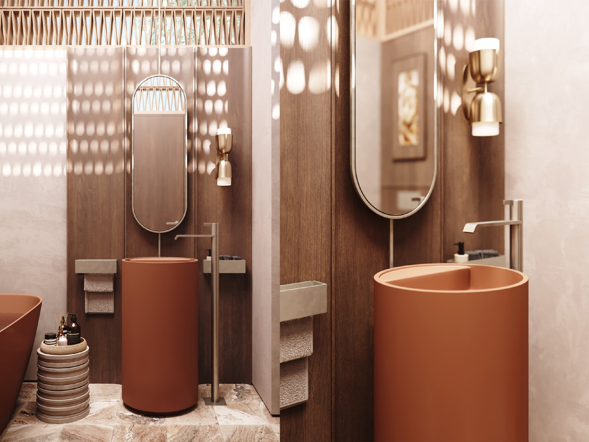 Раковина ARMONIA ROUND TOP 01