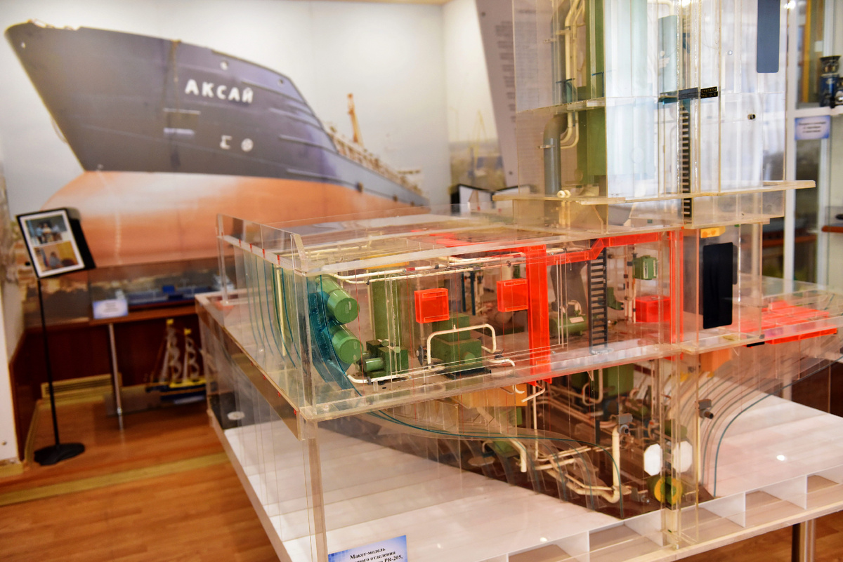 Модель машинного отделения/ФОТО Александра Блотницкого