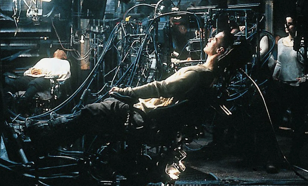 Кадр из фильма «Матрица».