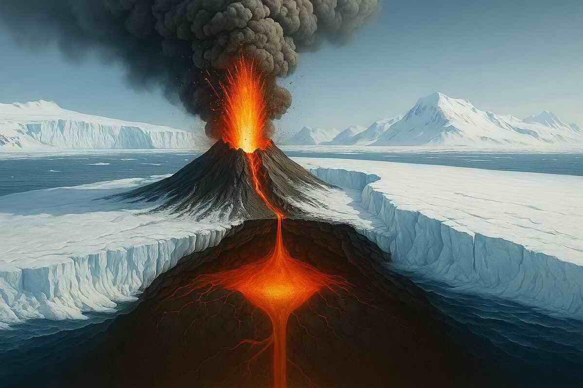 Вулканы и тающие ледники | Геодинамика | Климат