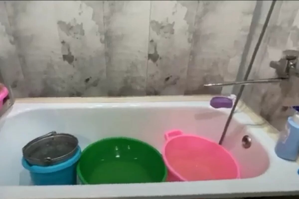    На сутки отключат воду в Приволжском районе Казани