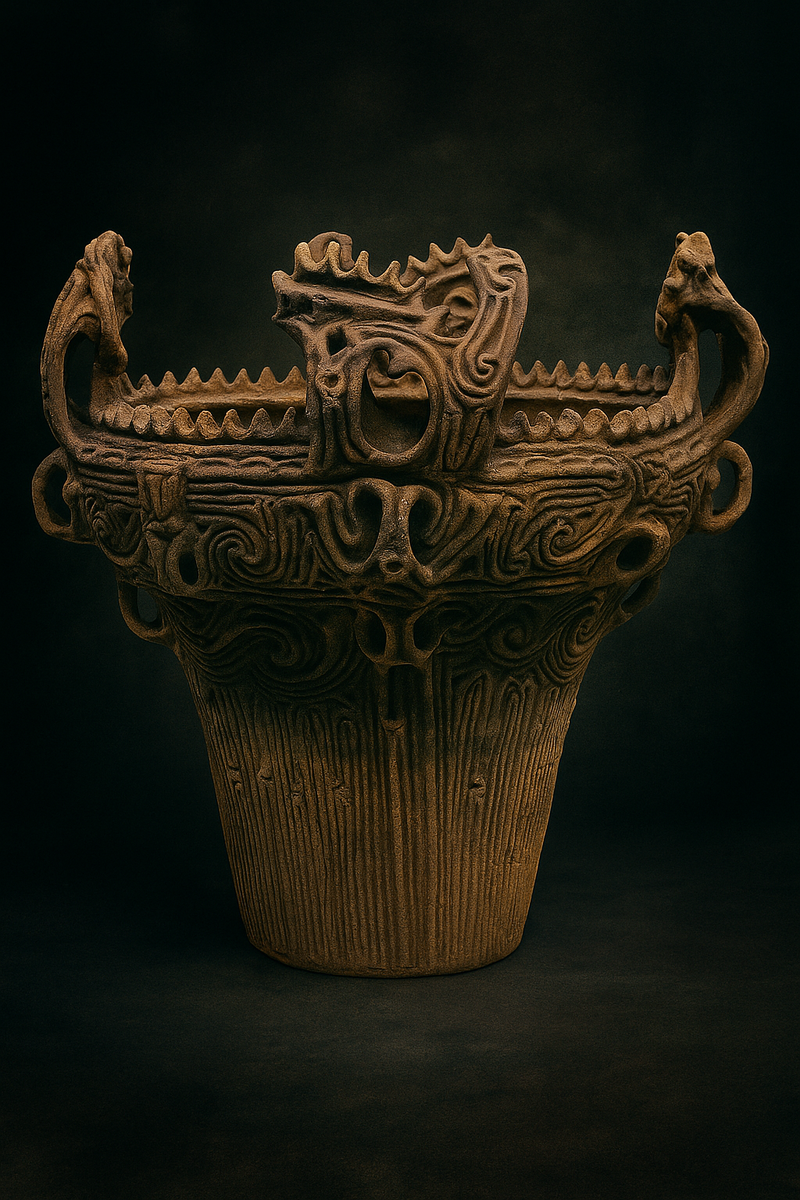 Фукабачи - кубок в форме пламени. 