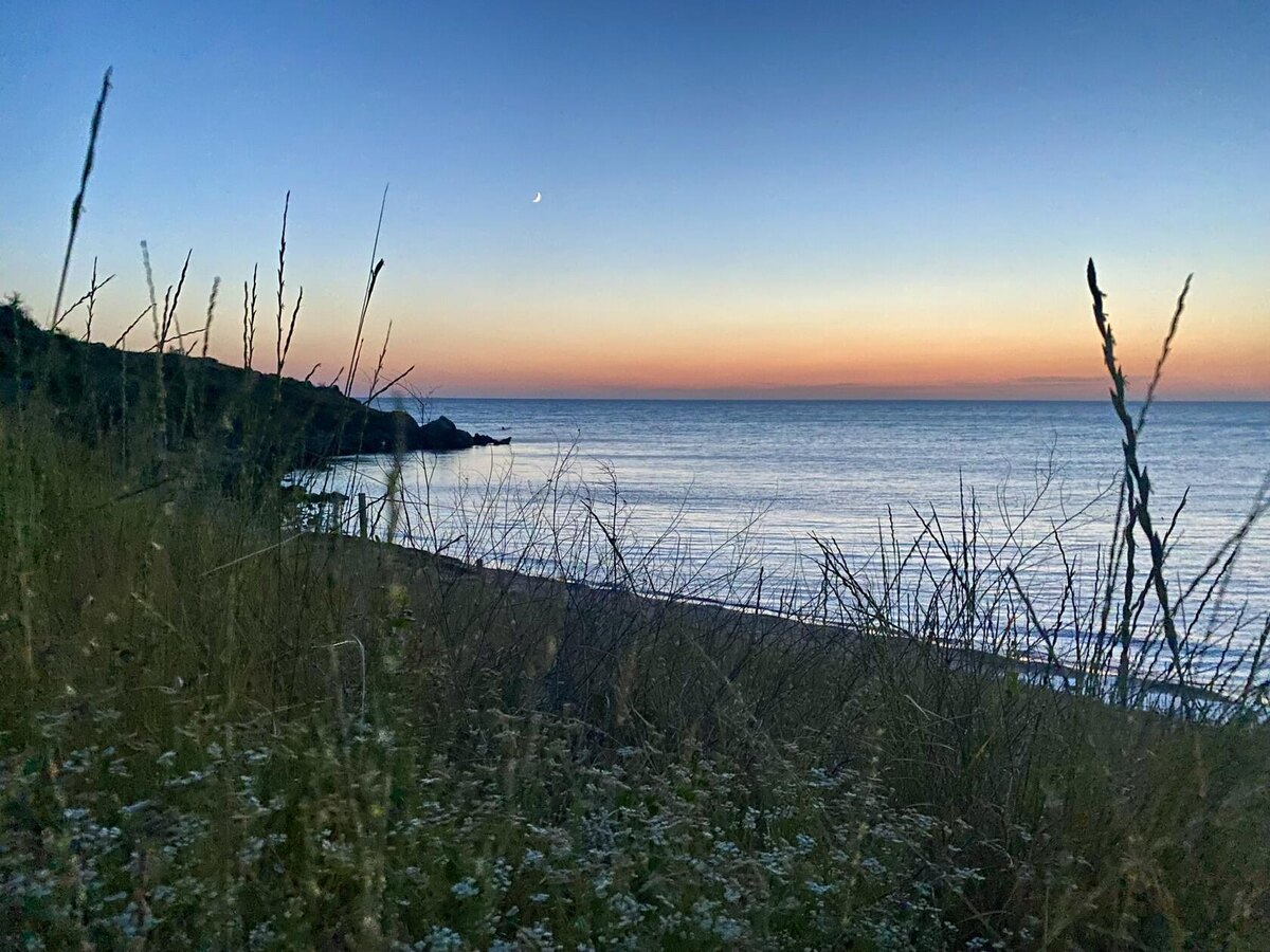 Закат в Широкой бухте