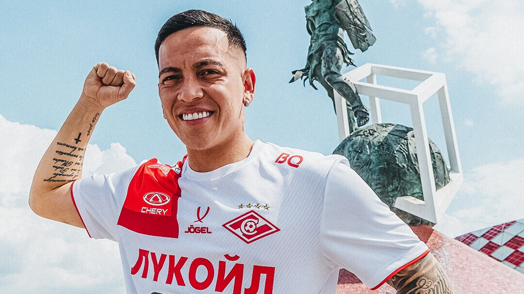 Лидер московского "Спартака" – полузащитник из Аргентины Эсекьель Барко. Фото из интернета.