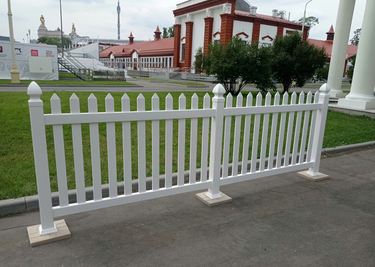 Мобильное модульное ограждение на ВВЦ