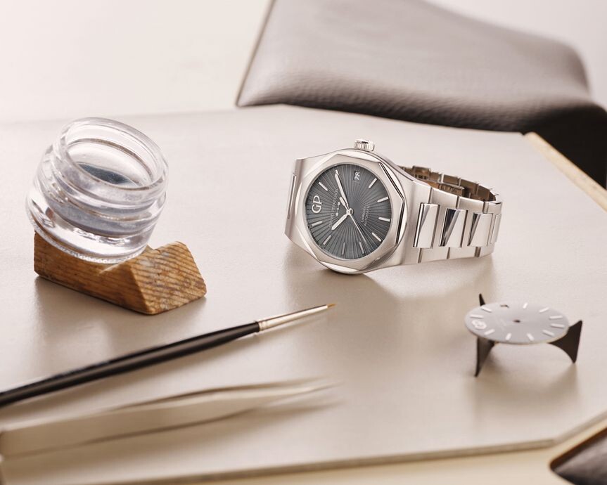 Girard-Perregaux празднует 50-летие коллекции Laureato выпуском новых Laureato Infinite Grey