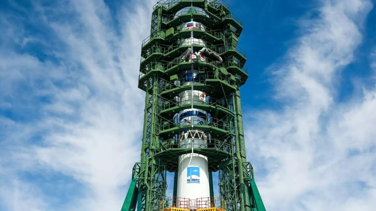 "Прогресс МС-31" на стартовой площадке © Photo : Пресс-служба корпорации "Роскосмос"