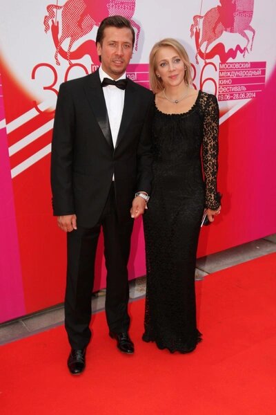    Андрей Мерзликин с бывшей супругой Анной admin