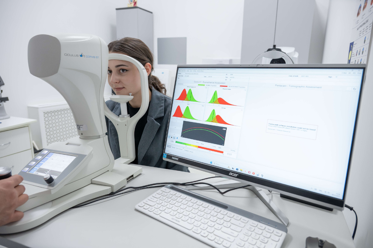 диагностика зрения в Московской Офтальмологической Клинике (МОК)