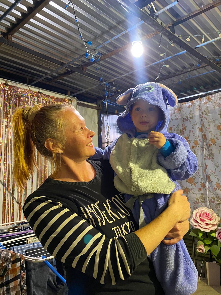 С племянником Ромкой