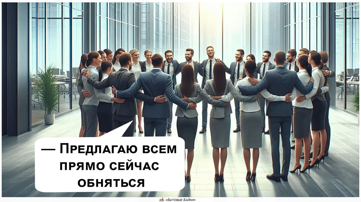 Обнимашки по регламенту - Рассказ