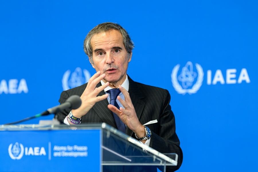    Глава МАГАТЭ Рафаэль Гросси / Источник: © MAX SLOVENCIK/EPA/ТАСС