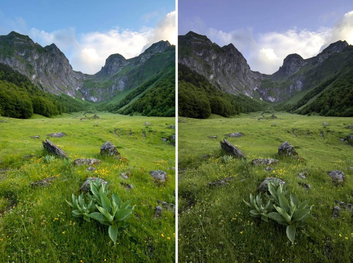 sRGB и Adobe RGB