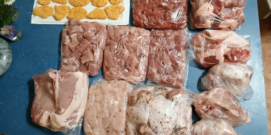 Мясные заготовки для большой семьи