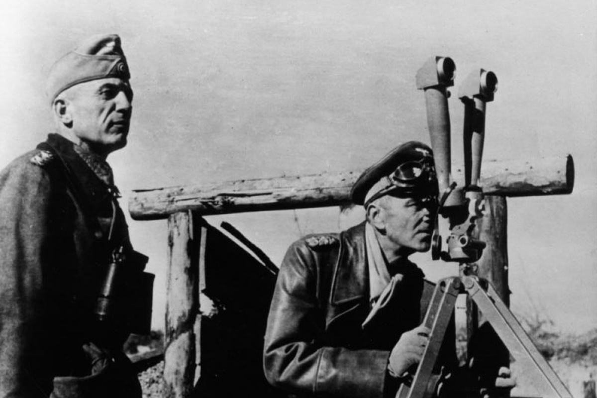 Вальтер Зейдлиц и Фридрих Паулюс на боевой позиции 