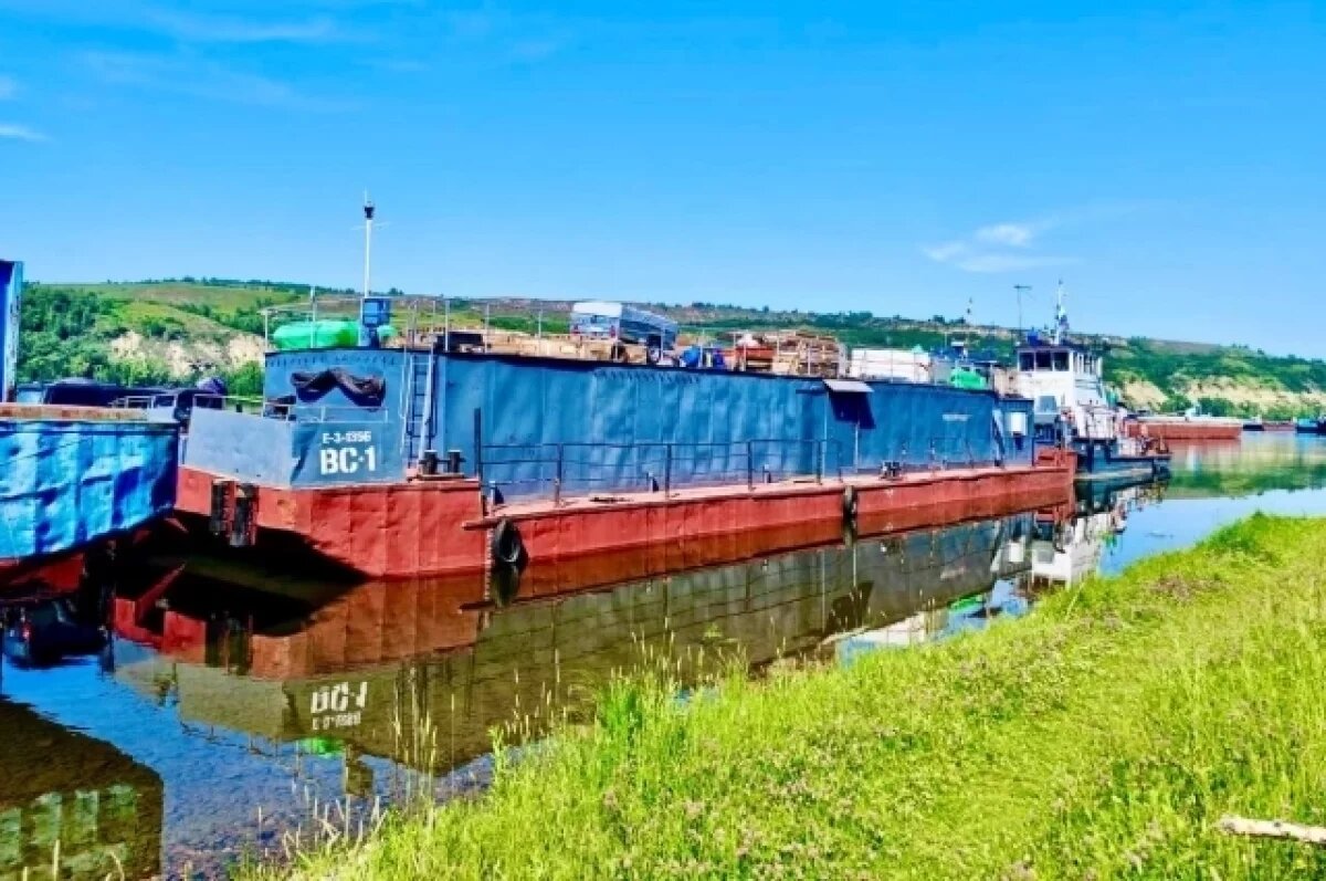    На Енисее в Красноярском крае теплоход с грузом попал в аварию