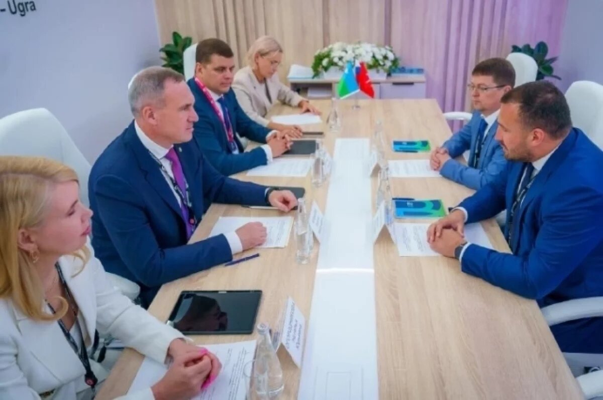    Губернатор Югры встретился с партнерами.