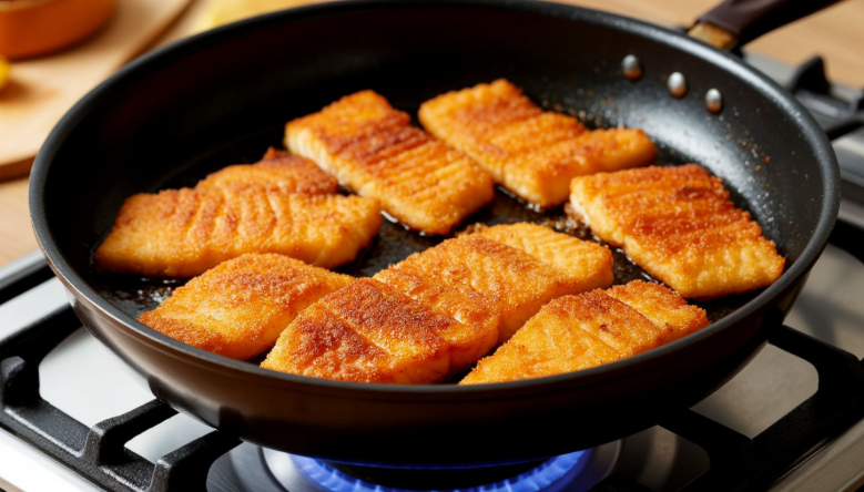 Как правильно подготовить рыбу до жарки, чтобы кусочки не разваливались и не липли ко дну сковороды...