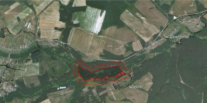    Схема границ охранной зоны