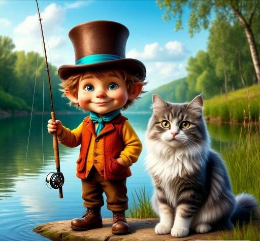 Как Фёдор и Василиса на рыбалку ходили