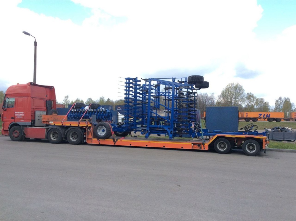 Перевозка негабарита компание Vozim.ru