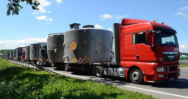 Доставка негабаритного груза