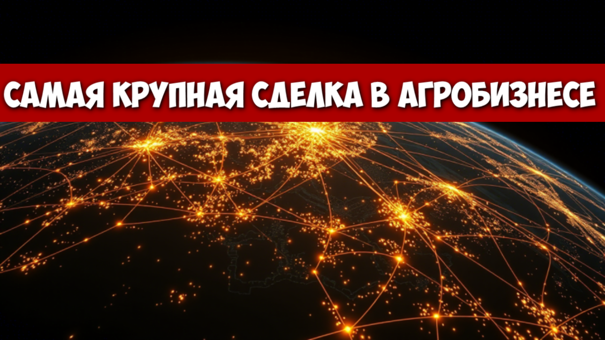 Огромное слияние Bunge и Viterra — завершена крупная сделка стоимостью около $34 млрд, это одна из крупнейших в агробизнесе в истории