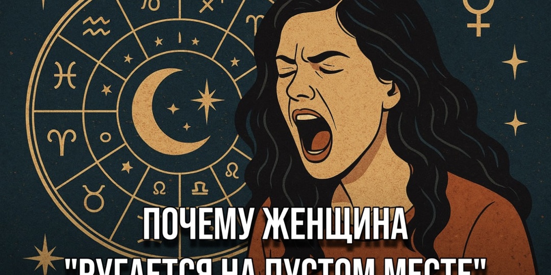 Почему женщина «ругается на пустом месте» — астрология любви и несказанных чувств