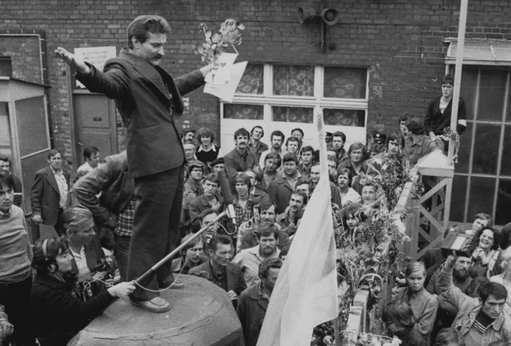 Профсоюзный митинг.