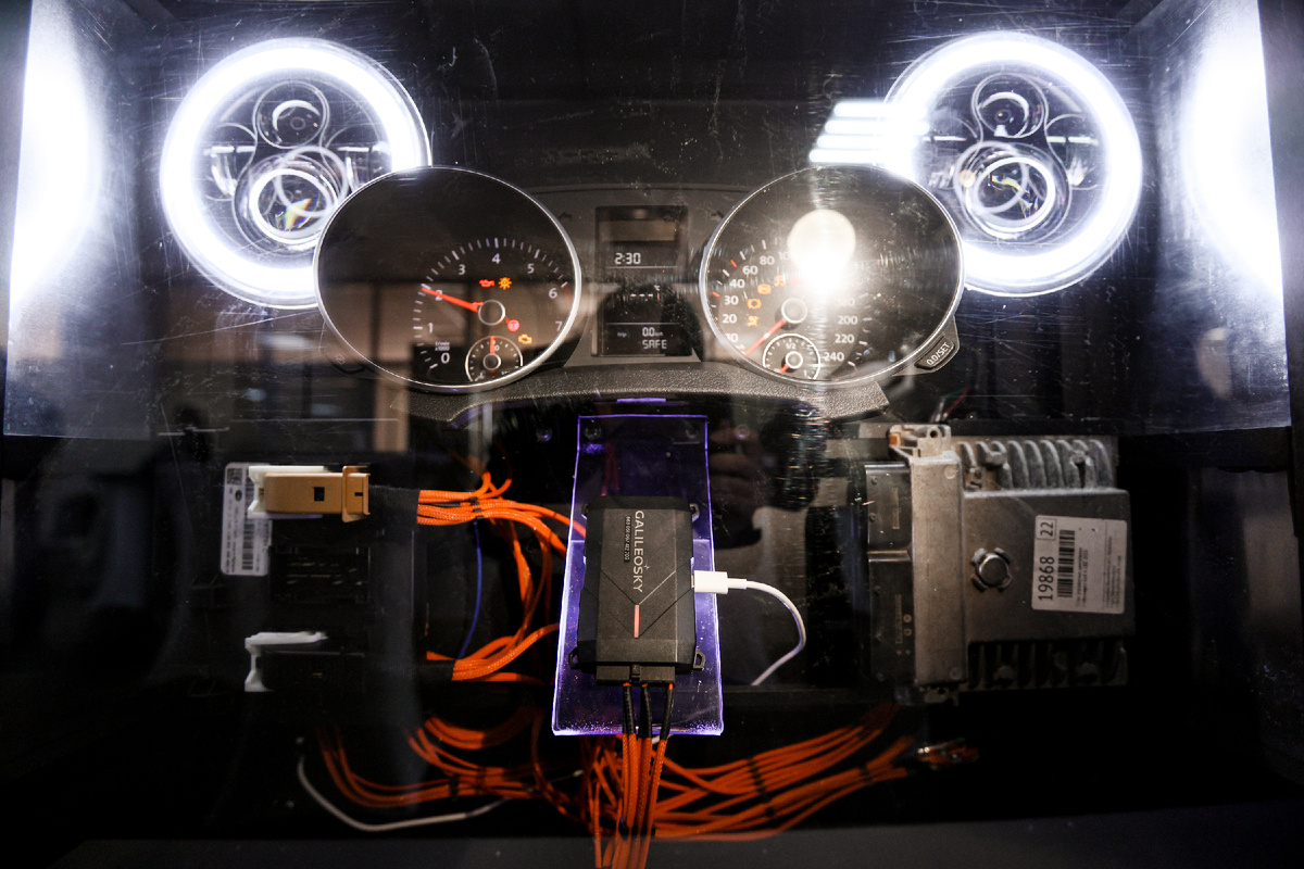 Общий вид стенда