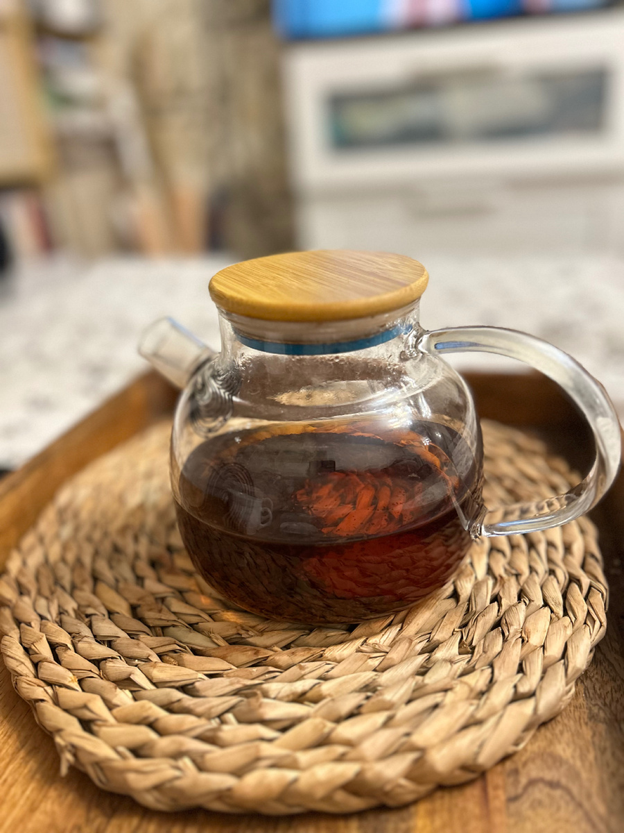 Любимый чай с лавандой. Все любимое, короче 😄