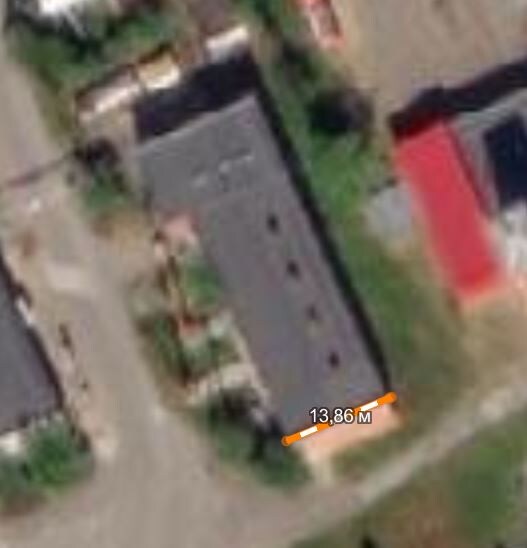 рис 3.1 - ширина объекта