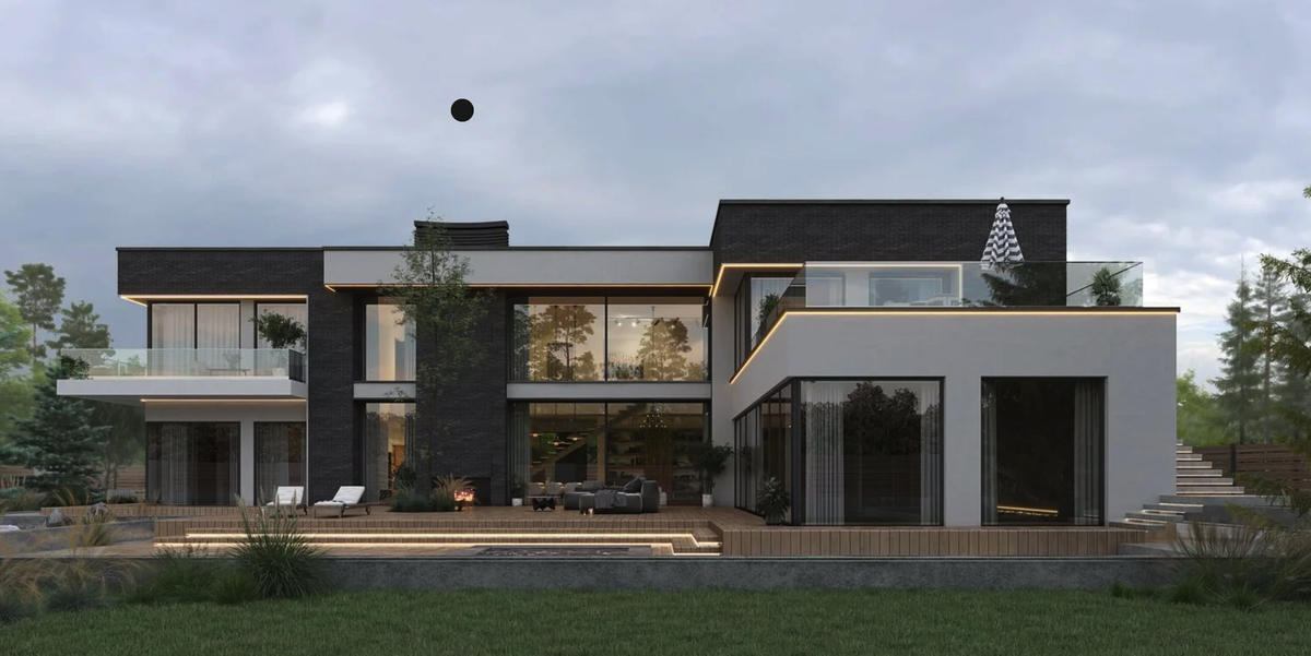 Проект виллы, архитектурно-строительное бюро MYE