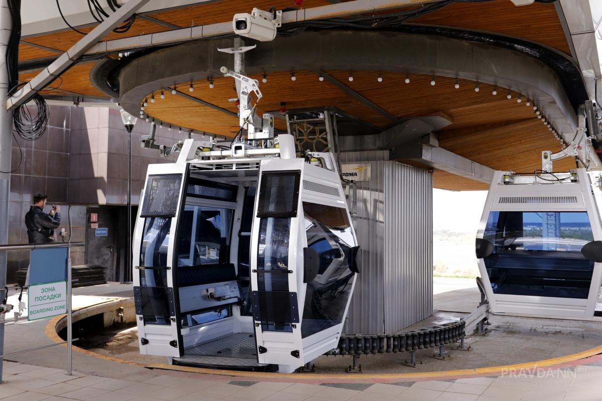    Сотрудники канатной дороги помогли маломобильным москвичам зайти и выйти из кабинок