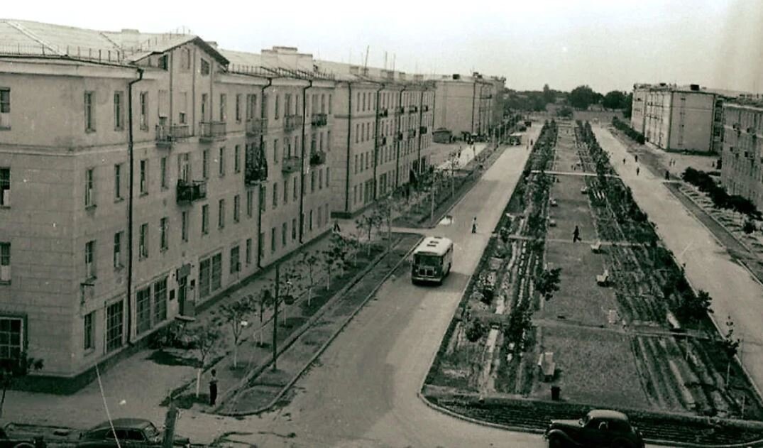 г.Ташкент, район Чиланзар 1960-е годы.                     (фото из открытых источников)