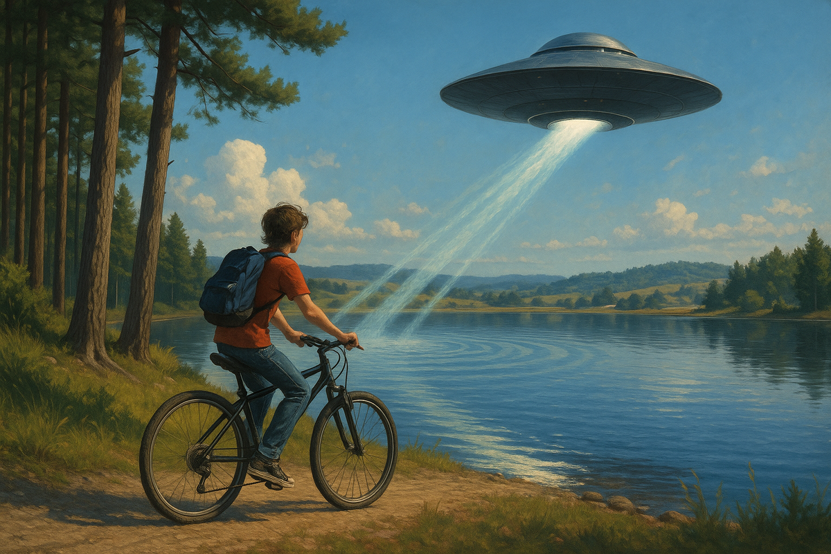 Гипноз вскрыл правду. Что видел 13-летний мальчик на борту НЛО
