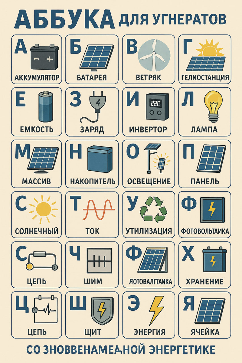 Азбука возобновлящийка=УГНЕРАТА