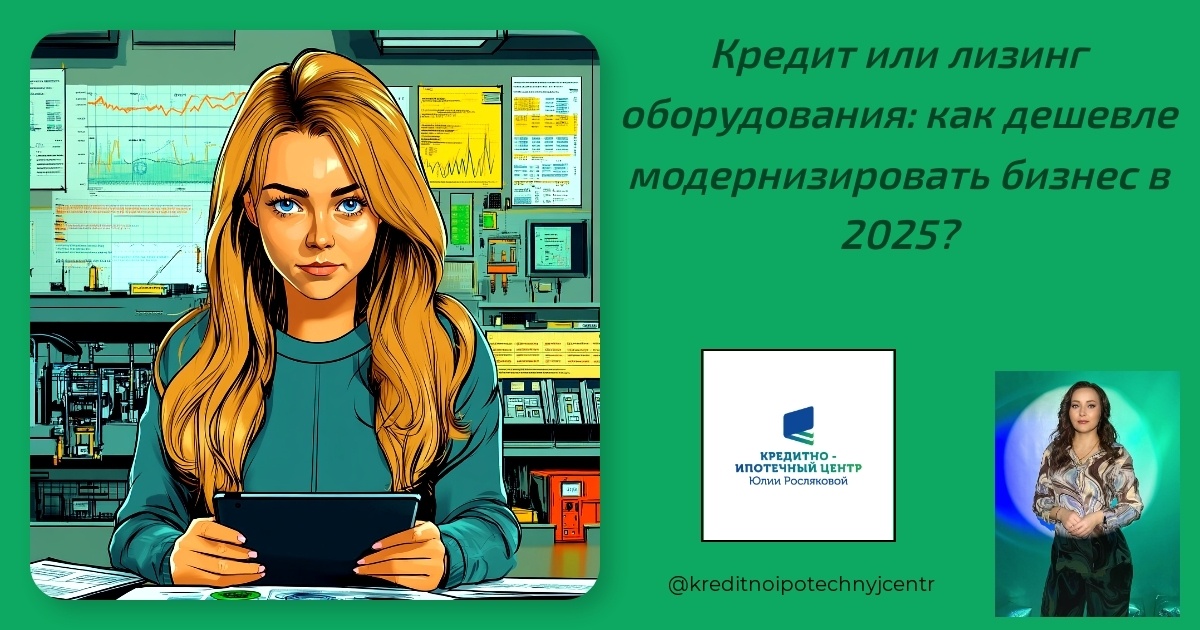    kredit-ili-lizing-oborudovaniya-kak-deshevle-modernizirovat-biznes-v-2025 Юлия Сергеевна Рослякова