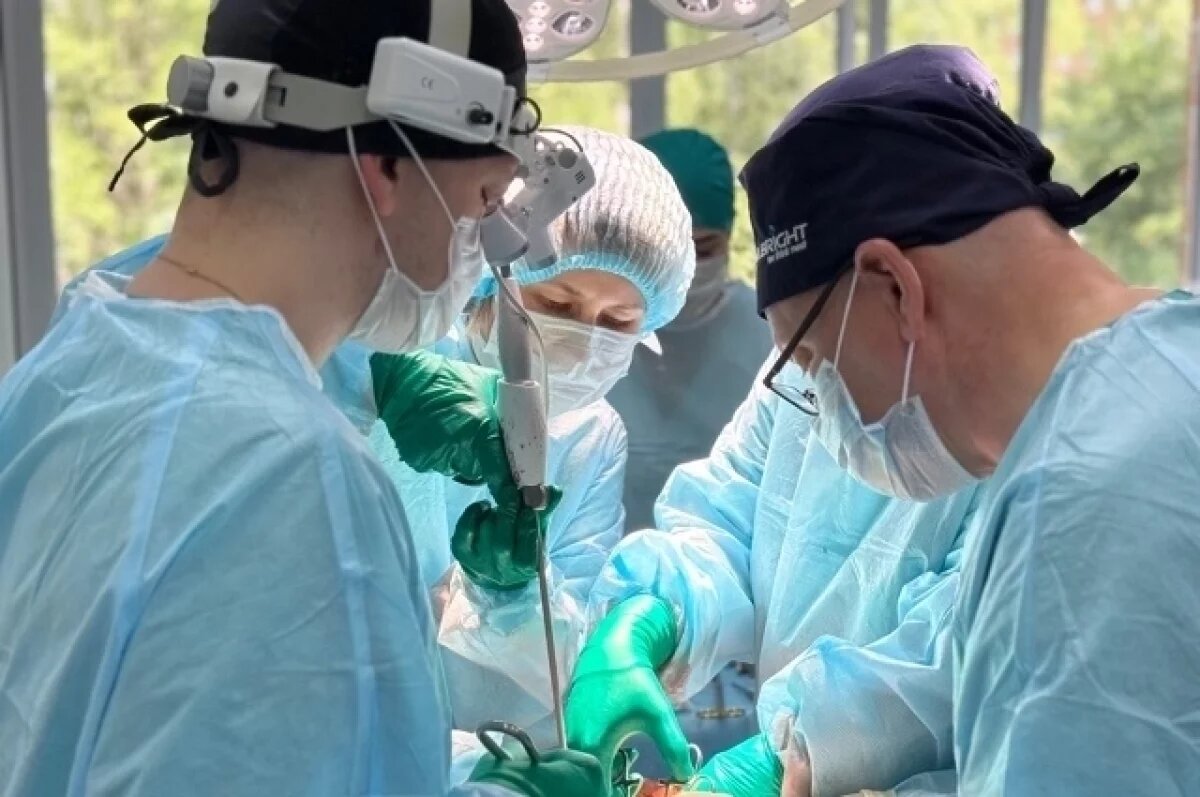    В Ижевске прооперировали мужчину с циррозом печени