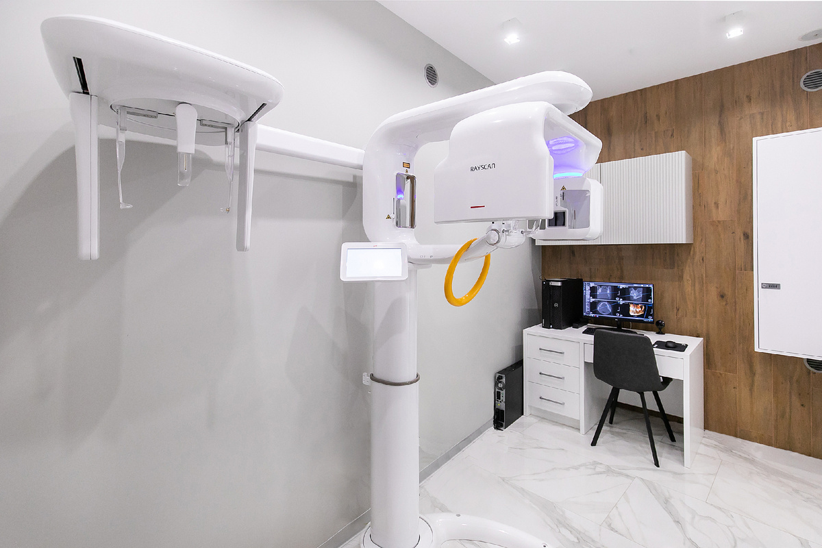 Провели КЛКТ исследование....