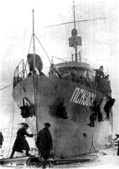 Покраска борта на ПСКР-303