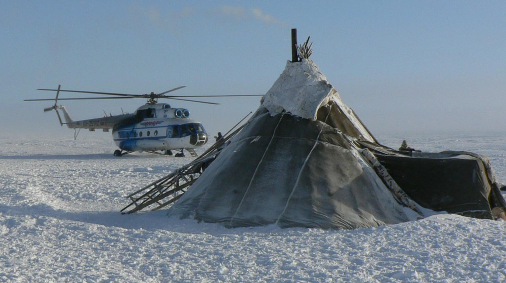    Убежище в снежных просторах
