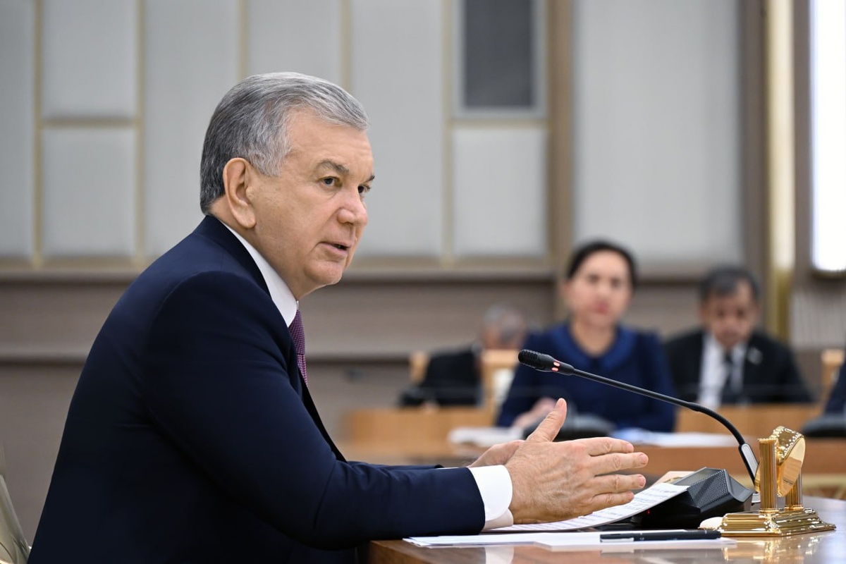 © пресс-служба президента Узбекистана.