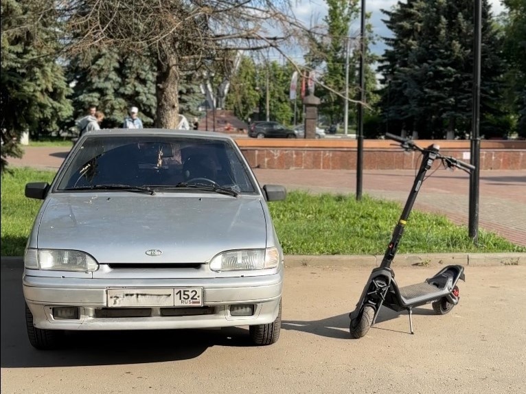 ВАЗ 2114 против Segway GT3 