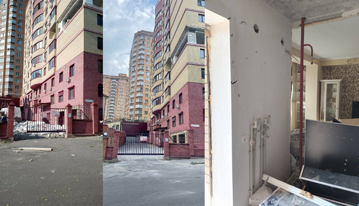   Дом, пострадавший от взрыва на улице Марата в Курске, активно ремонтируют