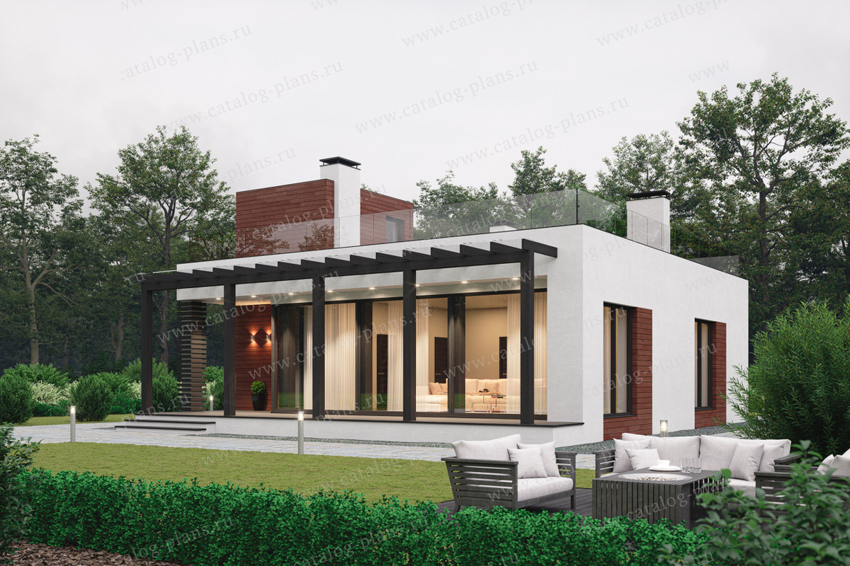 Общая площадь: 114 м²