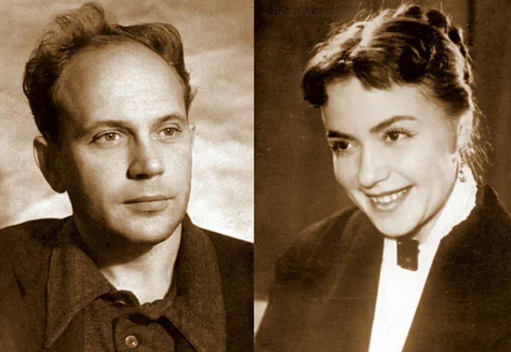 Борис Равпенских и его 1-я жена актриса Лилия Гриценко. Фото из открытого источника