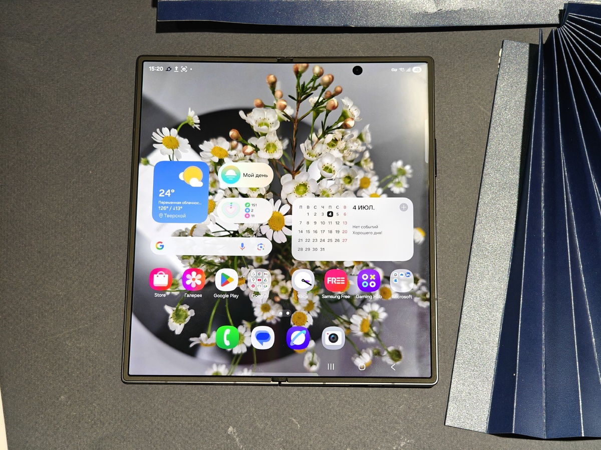    Представлен Samsung Galaxy Z Fold7: тоньше и легче, а экраны больше