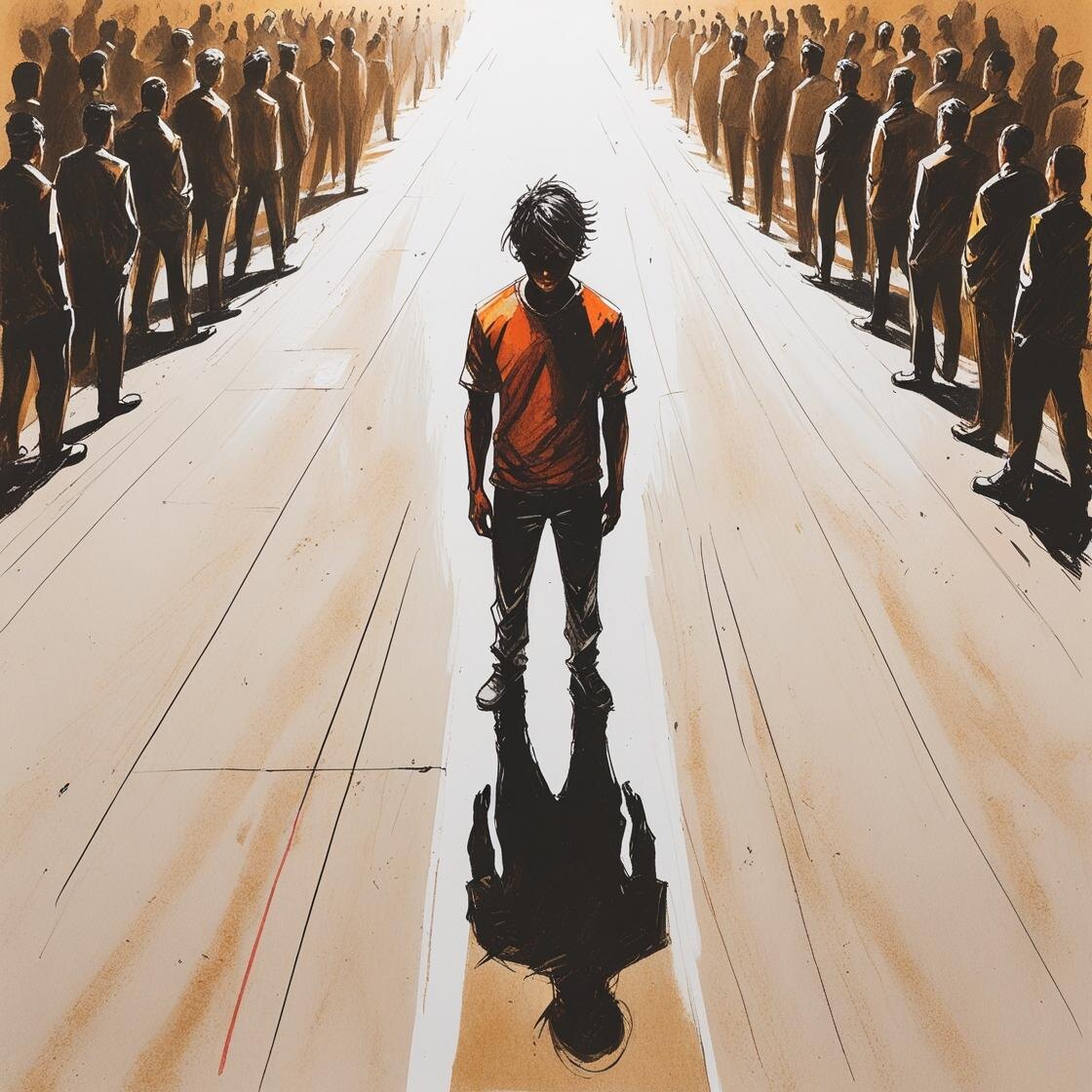 Иллюстрация "Судьба жертвы" 